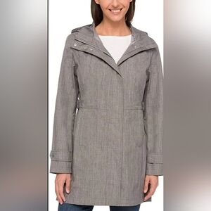 Kirkland Signature Women's Gray Trench Coat- XL